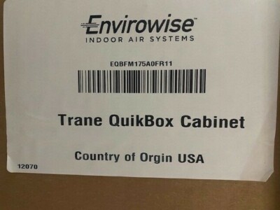 Trane Quickbox Cabinet Envirowise EQBFM175A0FR11 (NEW)
