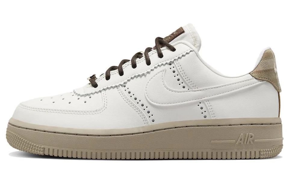Nivel SS/Nuevo - Nike Air Force 1 Low Brogue - FV3700-112 Mujer Tallas Foto 2 de 4