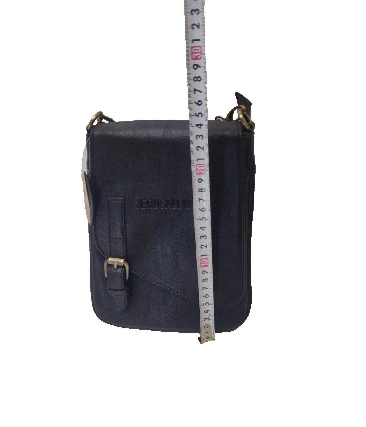 COACH Borsa a tracolla piccola in pelle di Terra Santa