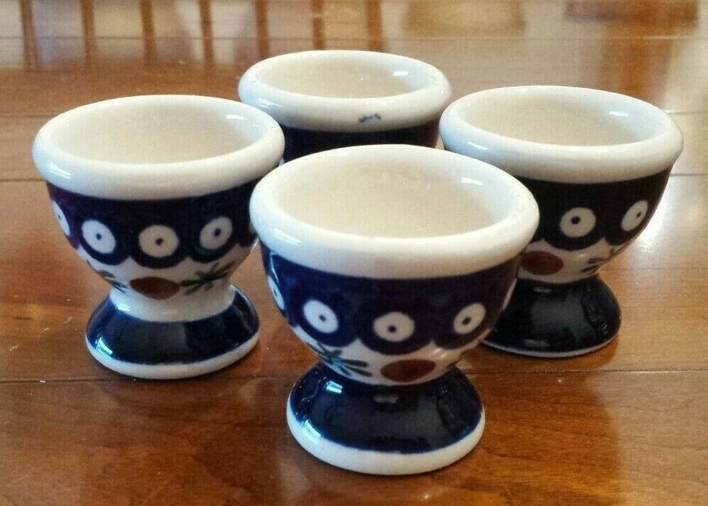 Zaklady Ceramiczne Polish Pottery Egg Cups