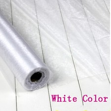 Festival/Wedding Draping Decoration Glass Yarn 59'' Wide Golden or White 32Yards