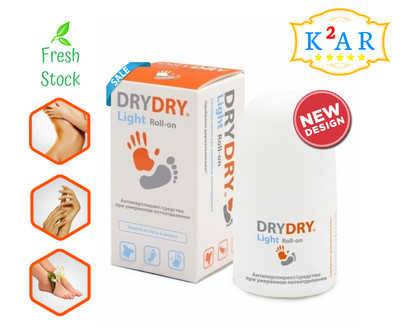 Dry Dry лайт средство от обильн потовыделения фл.(ролик) 50мл х1 (7350061291040)