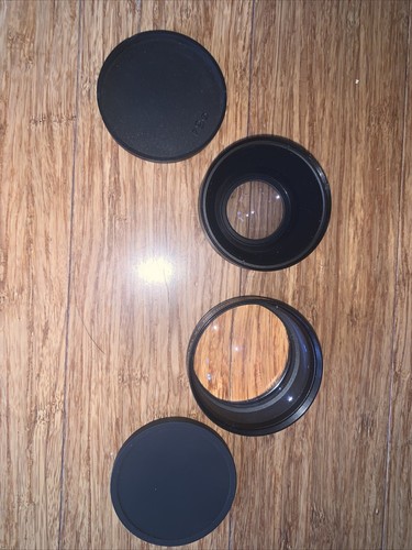 Lot of (2)  Macro 46mm-52mm-2x Telephoto Lenses Japan optics.