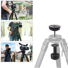3/8'' mount 75mm Ball Flat to Bowl Adapter Converter fr Camera.Tripod Fluid Head