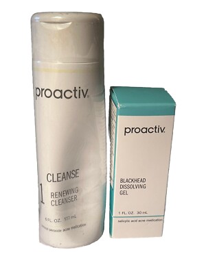 Proactiv Step 1 Renewing Cleanser & Blackhead Dissolving Gel--See Description