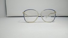Vintage Tura Eye Glasses 711 BLUE/CLEAR 54-14-130 G983