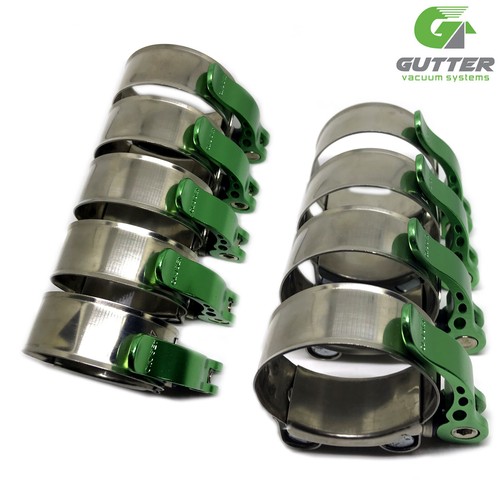 Quick Release Gutter Vacuum Pole Clamp x 9 For Aluminium Cleaning Pole Sections - Picture 2 of 5