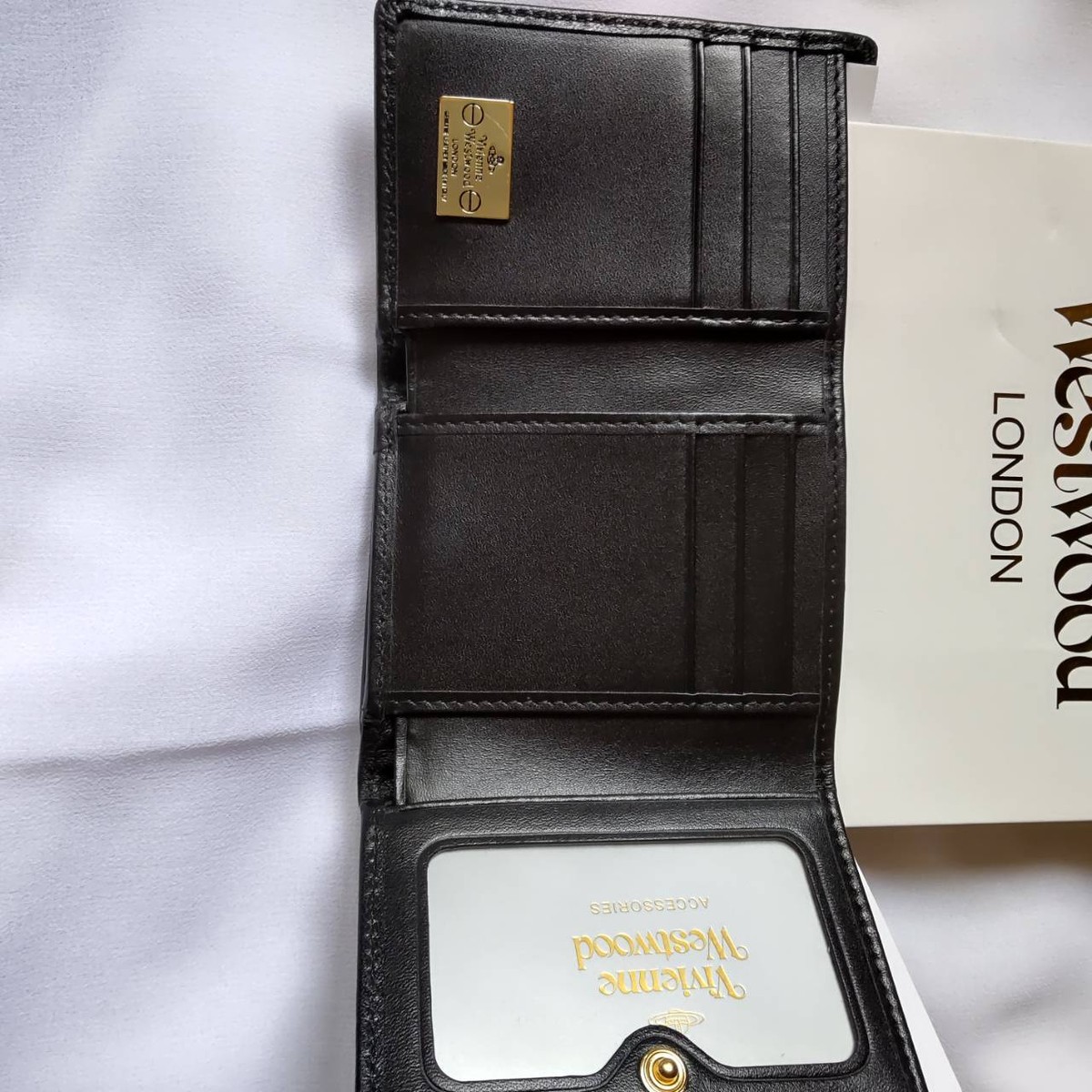 Vivienne Westwood clasp wallet Multi-Card Pocket Snap button