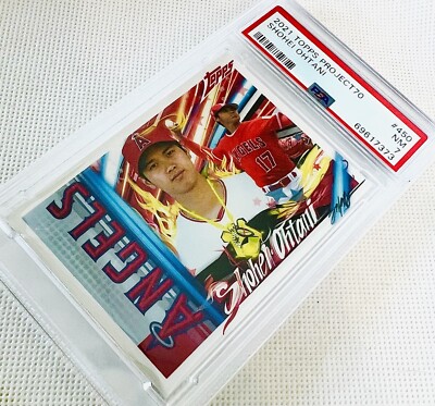 2021 Topps Project 70 Shohei Ohtani King Saladeen #450 PSA 7