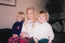 HOW THEY ROLLED Vintage FOUND FAMILY PHOTO Color ORIGINAL Snapshot 46 40 T