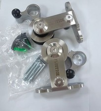 FLYUTIGE 1Pair Stainless Steel Sliding Barn Door Hardware Roller for Wooden Door
