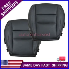 2011-2021 Fits Jeep Grand Cherokee Driver & Passenger Bottom Leather Seat Cover