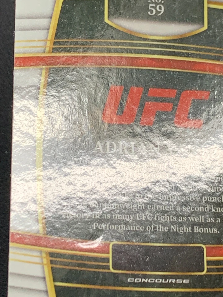 Adrian Yanez 59 Blue Select UFC 2022 Panini [2] - Image 4 of 4