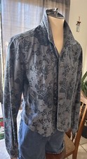 vintage liz claiborne Blue Floral Jacket