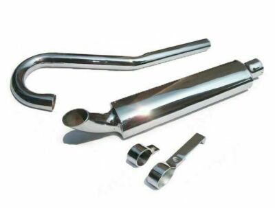Fits Royal Enfield 500cc Trials Scrambler High Pipe Exhaust System