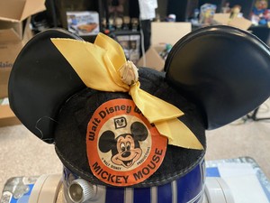 mickey mouse ears hat with name