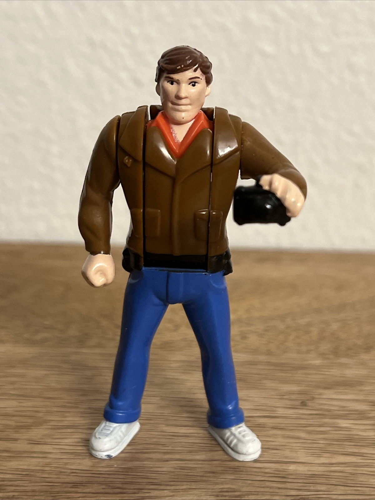 SPIDERMAN PETER PARKER VNTG RARE (1995) ACTION FIGURE MC DONALDS TOY (PRE-OWNED)