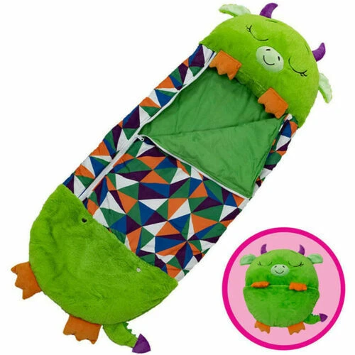 130cm Kids Sleeping Bag Lazy Warm Thermal Boys Girls Sleep Sack Home Blanket - Picture 22 of 36