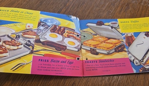 Lot Of 3 Vtg Appliance Booklets Dormey Mixer, West Bend Bean Pot, Arvin Grill - Picture 12 of 15