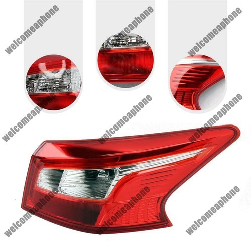 Conjunto de luces traseras para Nissan Sylphy 2016-19 luces traseras reemplazar carcasa sin bombilla - Imagen 3 de 12