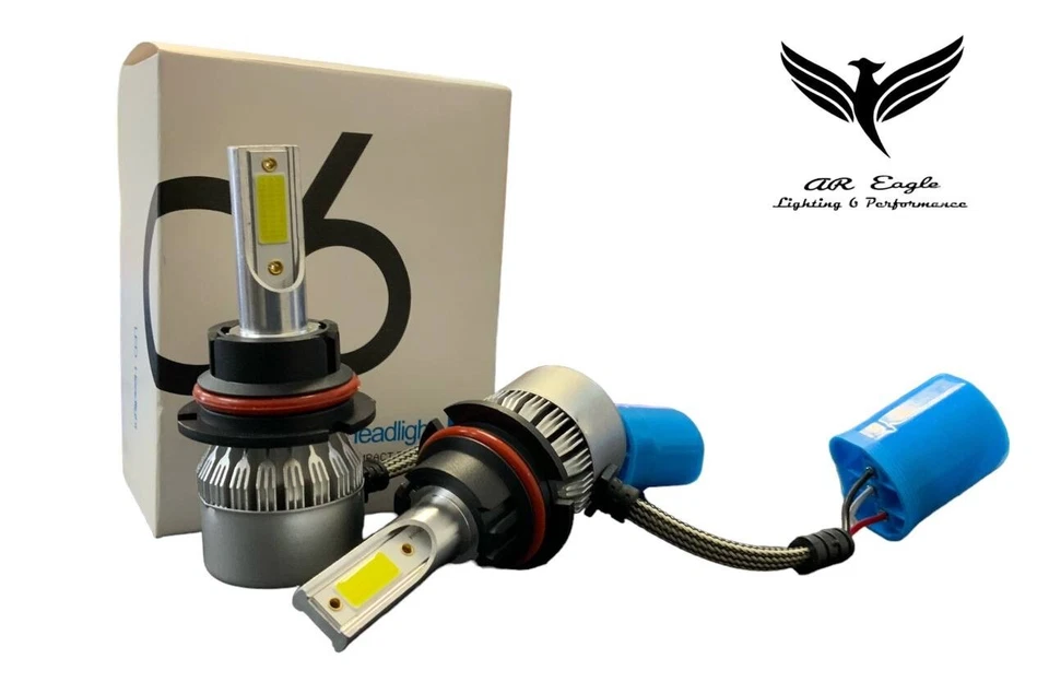 Dodge RAM 1500 2500 3500 2002-2005 faros bombillas LED haz bajo + alto 6000Lm Foto 4 de 4