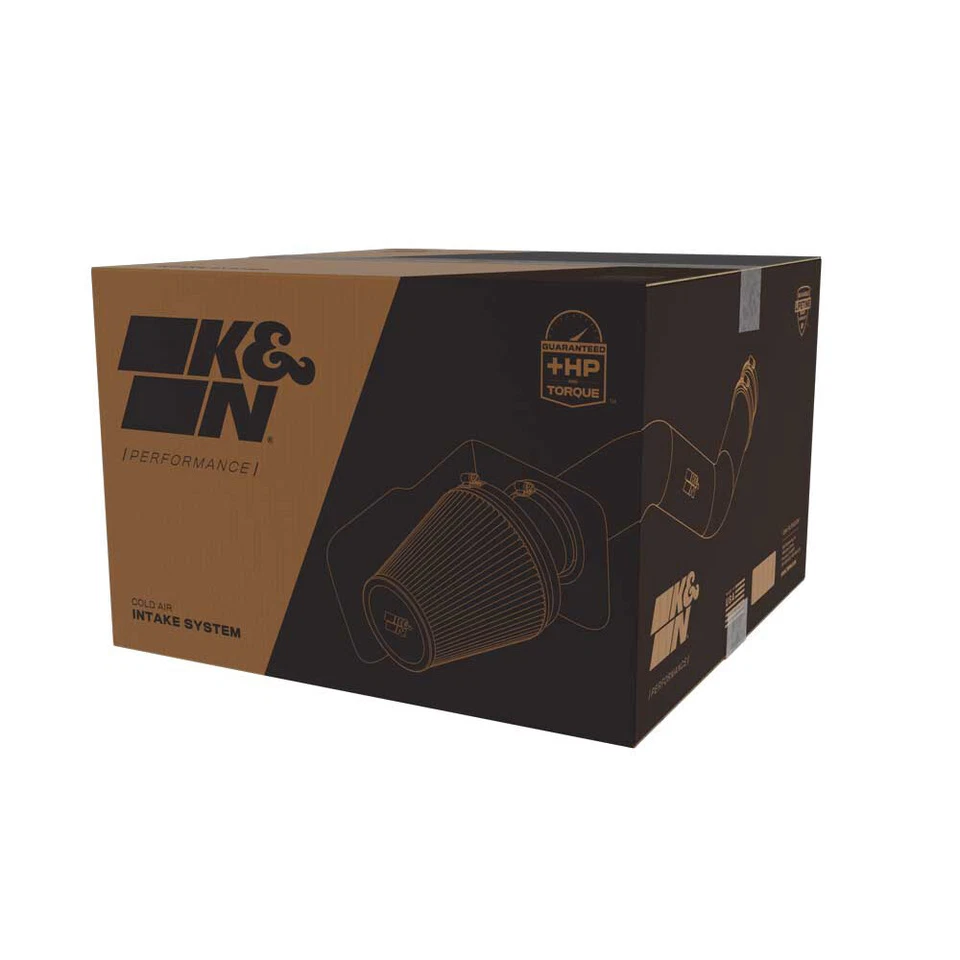 Entrada de aire frío K&N 57-2525-2 para 99-04 Ford F250 F350 / 00-04 Excursion 5,4 L V8 Foto 2 de 4