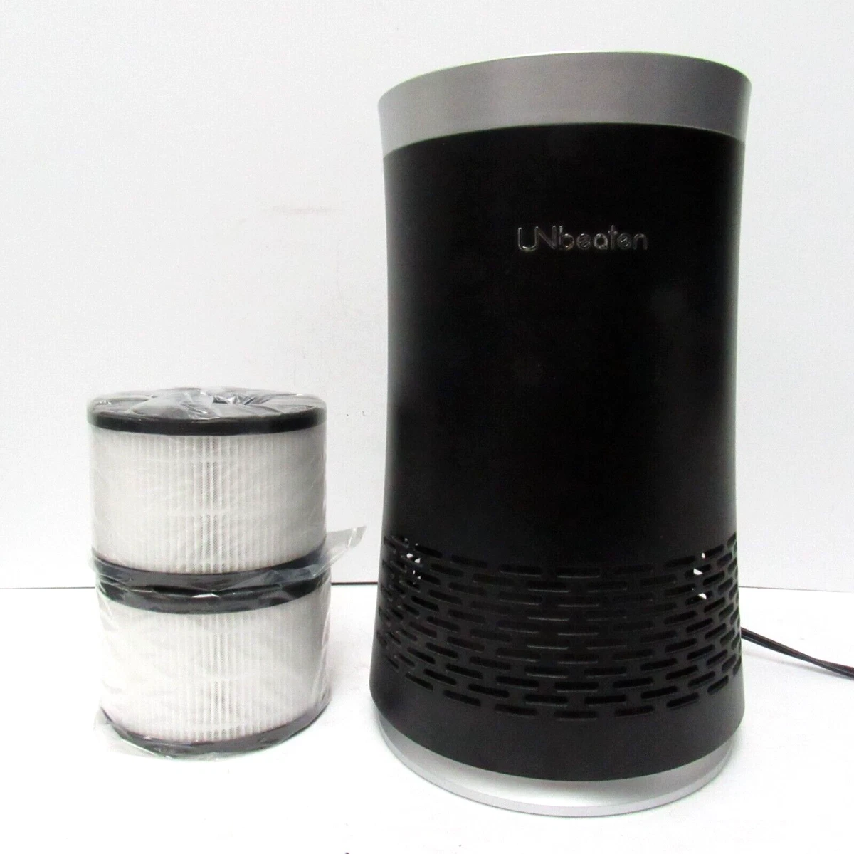 Unbeaten HEPA Air Purifier UN103 With 2 New Replacement Filters eBay