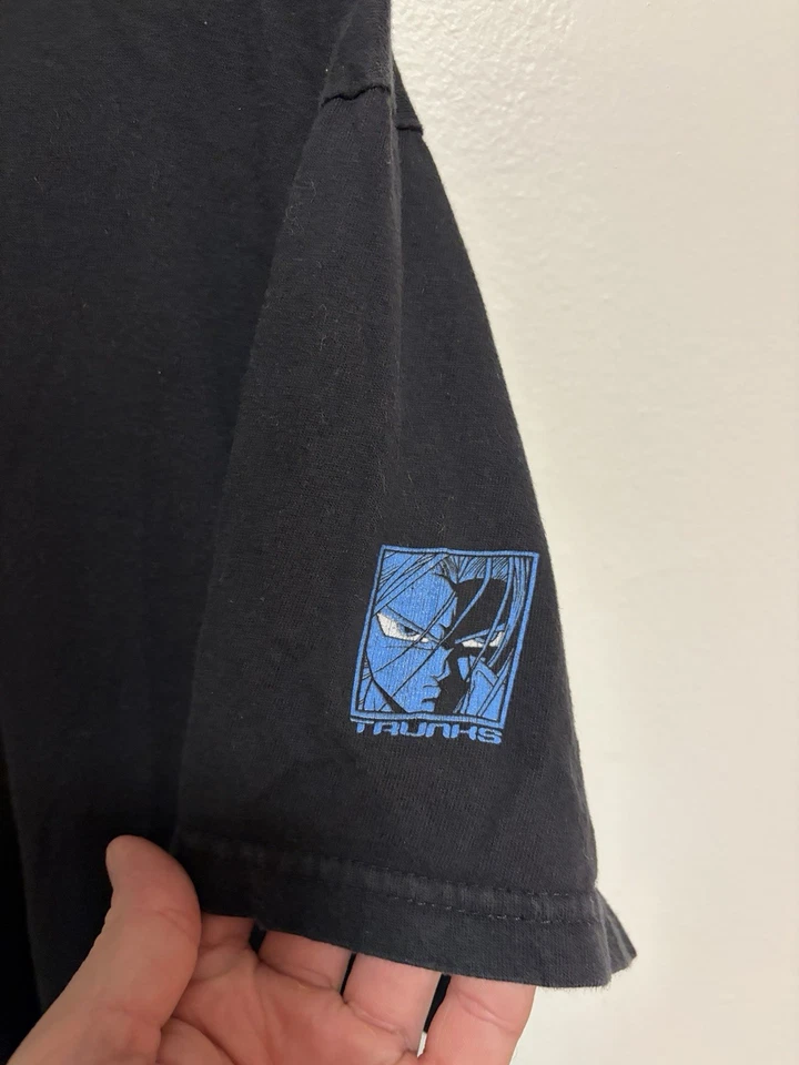 Camiseta negra vintage 2000 Y2K Dragon Ball Z Capsule Corp talla XL Foto 4 de 4