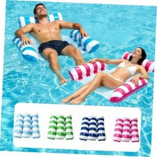 Pack 300 LB Pool Floats,Inflatable Pool Float Chair for Adults Swim Floating 4