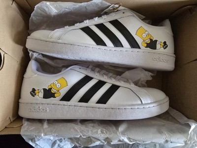 Adidas Grand Court the Simpsons El Barto Men's Sneakers Size 10 NiB