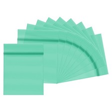 Mini sacchetti di plastica, (1,2 x 1,6 pollici, verde) (100 pezzi), sacchetto di plastica richiudibile