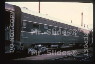 Duplicate Slide ATSF Santa Fe Pullman 'Eagle Nest Valley' Sleeper