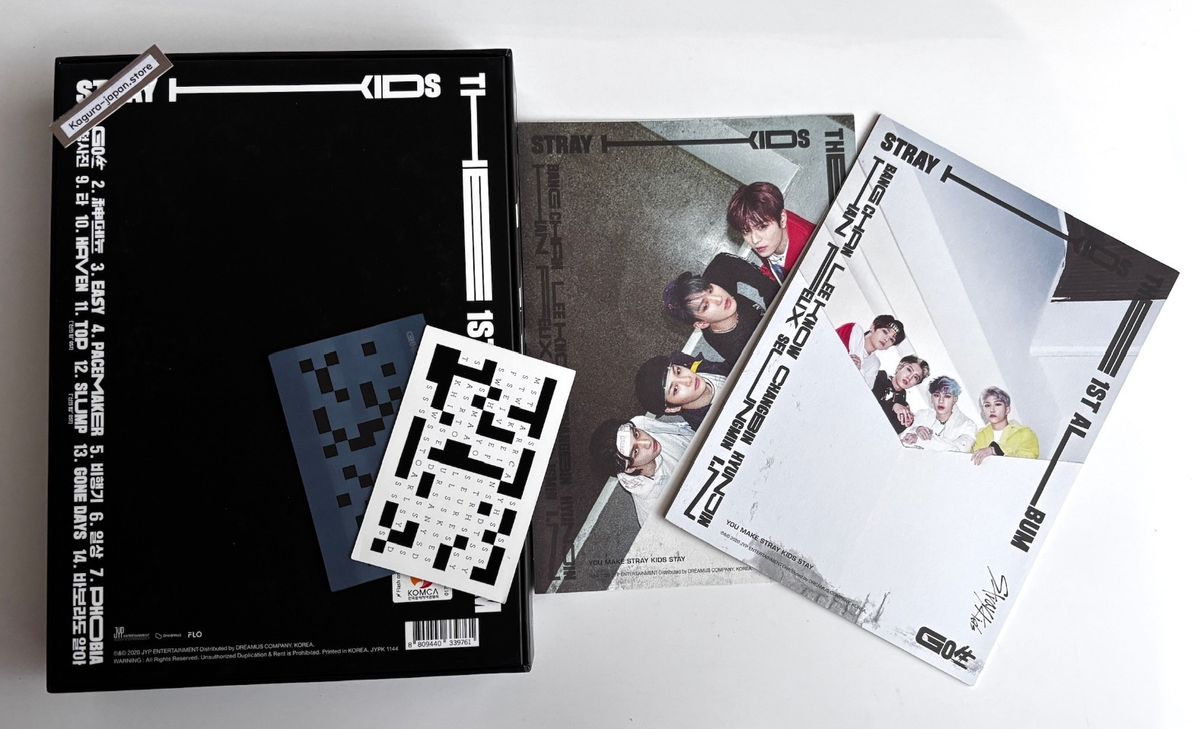 Stray Kids GO LIVE GO生 Limited ver. Album 2020 CD + Photobook +