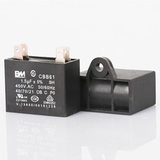 1-15UF Starting Capacitor 450V Fan Capacitor New Air Conditioning Capacitor
