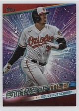 2024 Topps Series 1 Stars of MLB Red 62/70 Adley Rutschman #SMLB-22 0r4