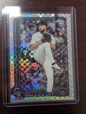 2025 Topps Chrome Update, X-Fractor, Carson Palmquist RC, Card #USC173