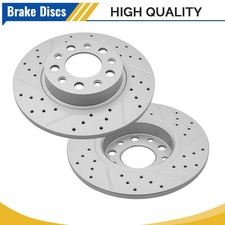 Rear Brake Rotors For 2015-2025 Fiat 500x Jeep Compass Renegade Dodge Hornet
