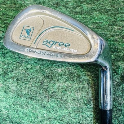 Agree Pro Design Pitching Wedge Womens RH 36 In Ladies Graphite Silver Golf Club