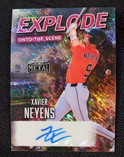 2026 Leaf Metal Xavier Neyens Shimmer 1/6 Refractor AUTO Rookie ASTROS #EA-XN1