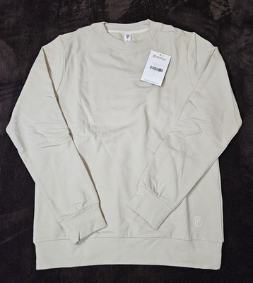 Born Primitive Men's Crewneck Sweatshirt Beige Size Small