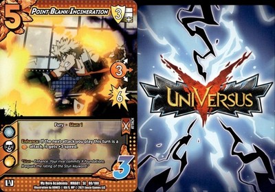 Point Blank Incineration (XR) 80/180 UniVersus: My Hero Academia Universus LP