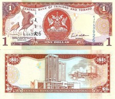 Trinidad and Tobago One Dollar 2006 P-46 UNC