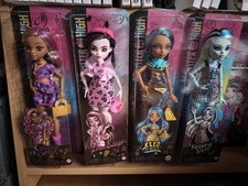 Monster-High G3 Budget Clawdeen, Frankie, Cleo, Draculaura OVP Neu