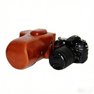 Camera DSLR Leather Case Camera Protective Cover Shell For Nikon D7200 D7100 New