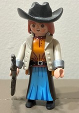 Playmobil Cowgirl Western Female Adult Figure Annie Oakley Cowboy Hat Rancher