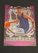 2020 Panini Prizm Draft Picks Deni Avdija RC Crusade Purple Wave #86