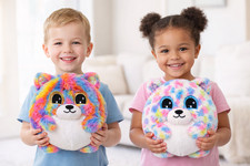 Regenbogen Plüsch Ball Spielzeug Kuscheltier Kinder Geschenk