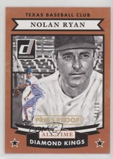 2015 Donruss All-Time Diamond Kings Press Proof Gold 4/10 Nolan Ryan #3 HOF e8a