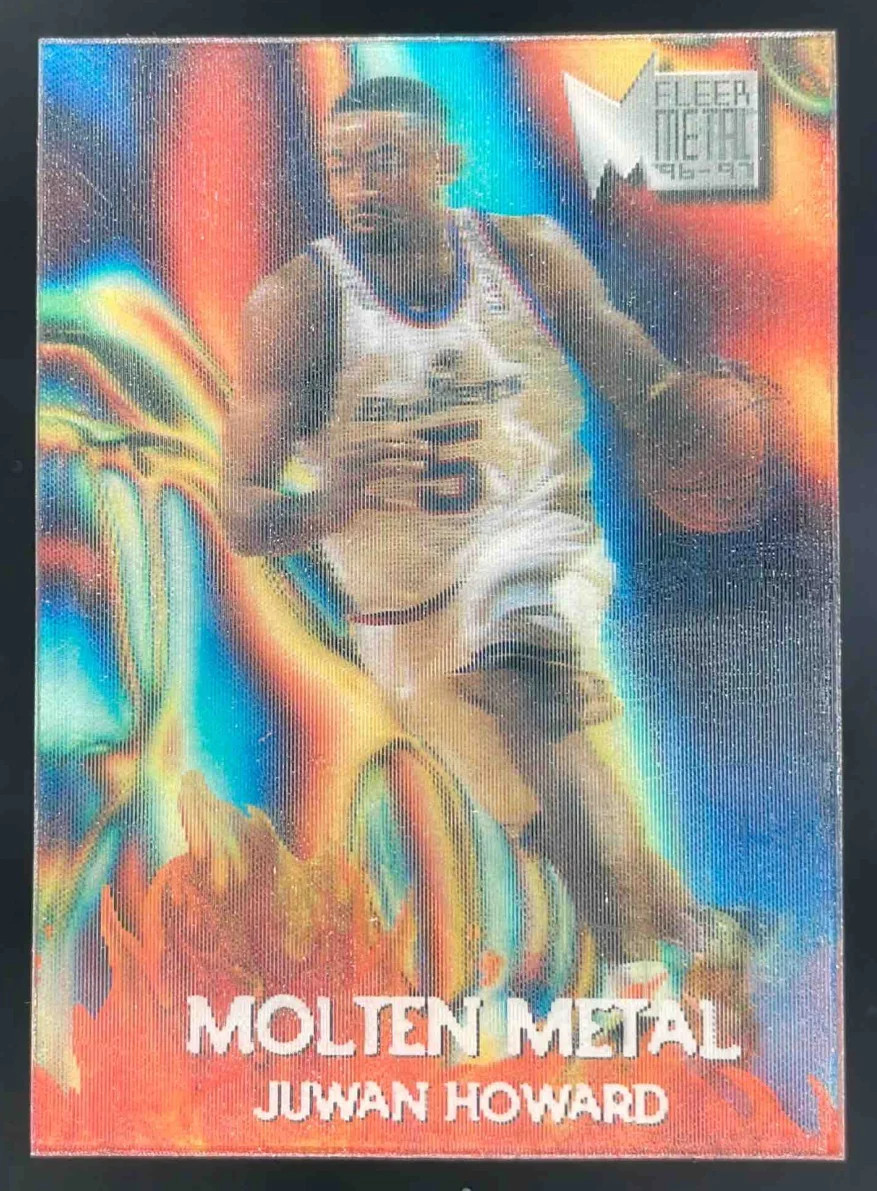 1996 Skybox Metal Molten Metal #5 Juwan Howard