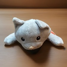 Melissa And Doug Kitty Cat Gray 9 Inch Plush Stuffed Animal Embroidered Eyes